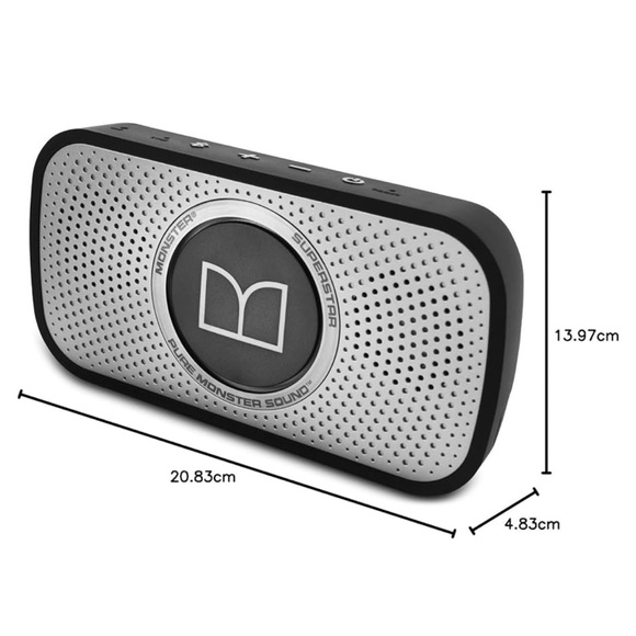 Monster SuperStar High Definition Bluetooth Portable Speaker - Picture 8 of 9